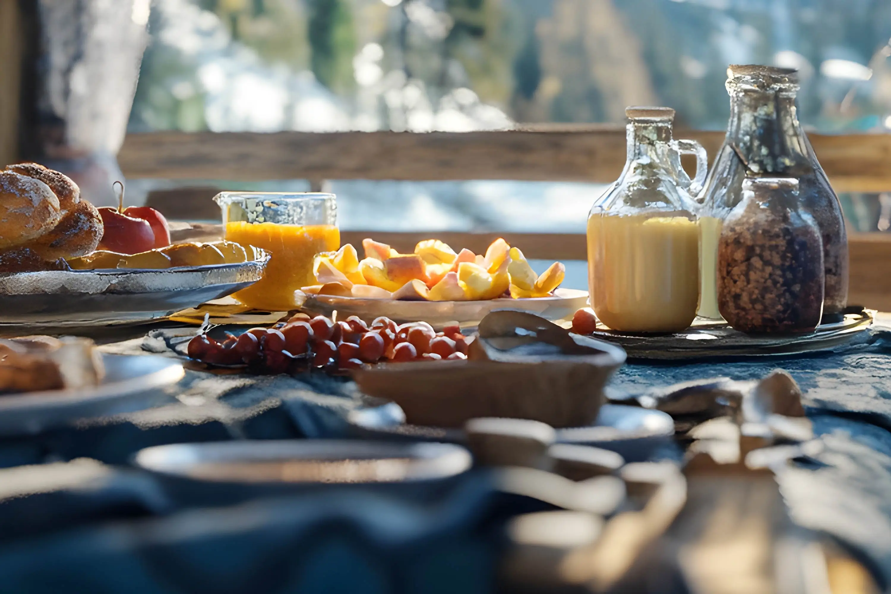 Almfrühstück auf der Mauritz Alm