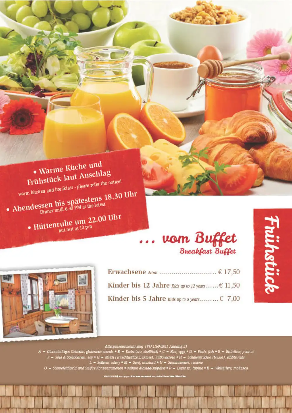 Erfurter Hütte – Tiroler Spezialitäten